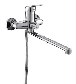 Смеситель для ванны/душа Agger Exact A2121100 с душевым набором